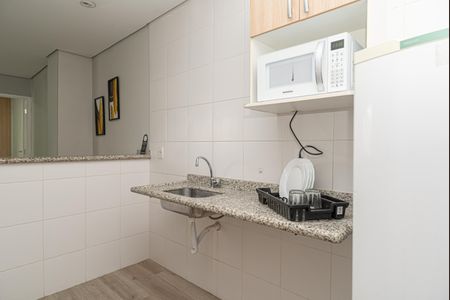 Cozinha de apartamento para alugar com 2 quartos, 50m² em Santa Cecilia, São Paulo
