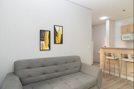 Sala de apartamento para alugar com 1 quarto, 34m² em Santa Cecilia, São Paulo