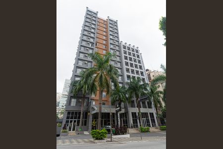 Fachada de apartamento para alugar com 1 quarto, 34m² em Santa Cecilia, São Paulo