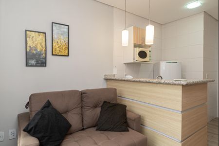 Sala de apartamento para alugar com 1 quarto, 34m² em Santa Cecilia, São Paulo