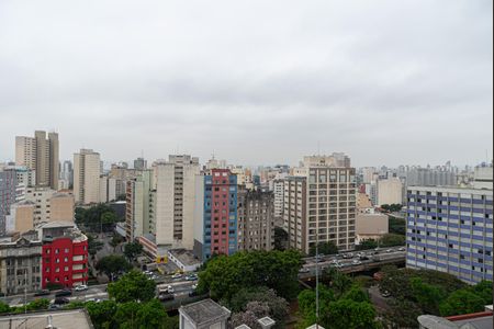 Vista da Sala de apartamento para alugar com 1 quarto, 34m² em Santa Cecilia, São Paulo