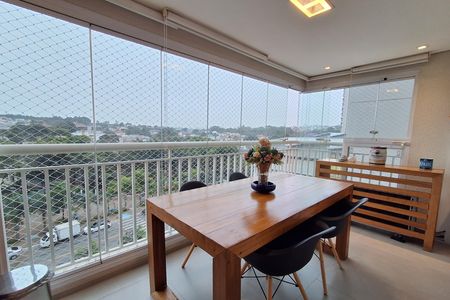 Varanda  de apartamento à venda com 2 quartos, 87m² em Jardim Sao Caetano, São Caetano do Sul