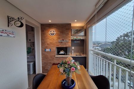 Varanda  de apartamento à venda com 2 quartos, 87m² em Jardim Sao Caetano, São Caetano do Sul