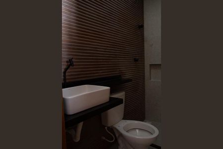 Banheiro da Suíte 3 de casa à venda com 3 quartos, 160m² em Parque São Lucas, São Paulo