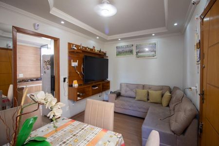 Sala de apartamento à venda com 2 quartos, 44m² em Kennedy, Contagem