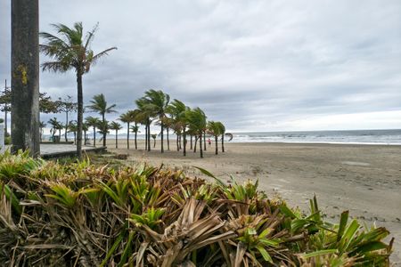 Vista da Rua de apartamento para alugar com 2 quartos, 69m² em Real, Praia Grande