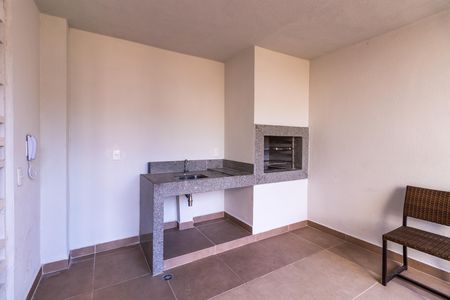 Área comum - Churrasqueira de apartamento para alugar com 1 quarto, 24m² em Parque Industrial Tomas Edson, São Paulo