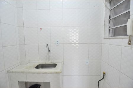 Cozinha e Área de Serviço de apartamento para alugar com 1 quarto, 44m² em Lins de Vasconcelos, Rio de Janeiro