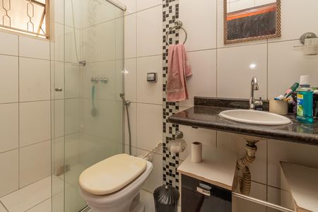 Banheiro da Suíte 1 de casa à venda com 3 quartos, 170m² em Parque Nova Veneza/inocoop (nova Veneza), Sumaré