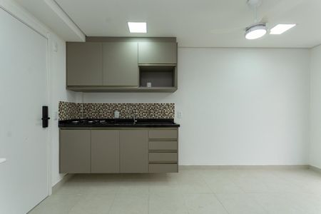Cozinha Americana de apartamento para alugar com 2 quartos, 32m² em Várzea da Barra Funda, São Paulo