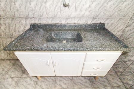 Cozinha de casa para alugar com 1 quarto, 45m² em Itaquera, São Paulo