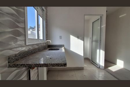 Cozinha  de apartamento à venda com 2 quartos, 48m² em Santa Maria, São Caetano do Sul