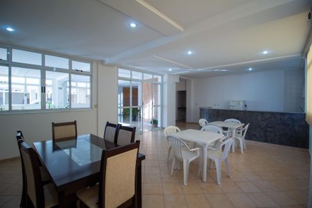 Área comum - Salão de festas de apartamento para alugar com 3 quartos, 96m² em Parque Campolim, Sorocaba