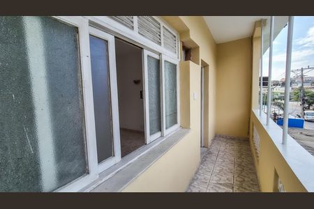 Varanda do Quarto  de apartamento para alugar com 1 quarto, 80m² em Jardim América, Rio de Janeiro