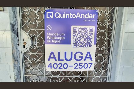 Placa Grande QuintoAndar  de apartamento para alugar com 1 quarto, 80m² em Jardim América, Rio de Janeiro