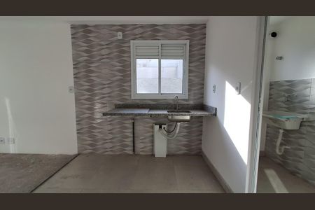 Cozinha de apartamento à venda com 2 quartos, 48m² em Santa Maria, São Caetano do Sul