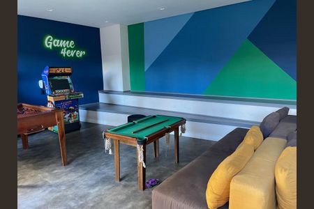 Apartamento para alugar com 38m², 2 quartos e 1 vaga Apartamento para alugar com 38m², 2 quartos e 1 vagaSalão de jogos