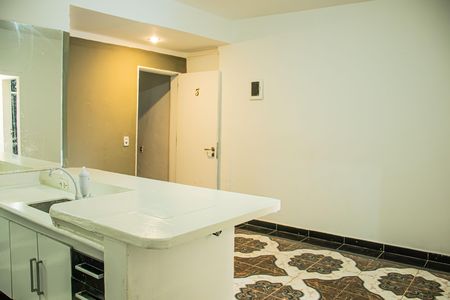 COZINHA de apartamento para alugar com 1 quarto, 53m² em Vila Bom Jardim, São Paulo