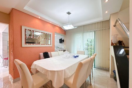 Sala de Jantar de casa à venda com 3 quartos, 291m² em Parque dos Passaros, São Bernardo do Campo