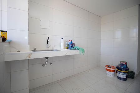 Cozinha de apartamento para alugar com 2 quartos, 65m² em Conjunto 21, Brasília