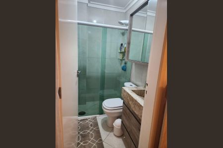Banheiro de apartamento à venda com 3 quartos, 75m² em Vila Osasco, Osasco