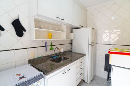 Cozinha de apartamento para alugar com 1 quarto, 28m² em Vila Monte Alegre, São Paulo