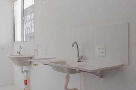 Cozinha e Área de Serviço de apartamento para alugar com 2 quartos, 55m² em Passo das Pedras, Porto Alegre