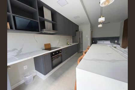 Cozinha de kitnet/studio para alugar com 1 quarto, 79m² em Campeche, Florianópolis
