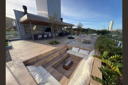 Área externa de kitnet/studio para alugar com 1 quarto, 79m² em Campeche, Florianópolis