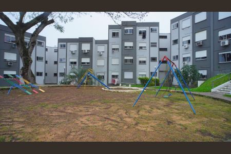 Área comum - Playground de apartamento à venda com 1 quarto, 42m² em Jardim Sabará, Porto Alegre