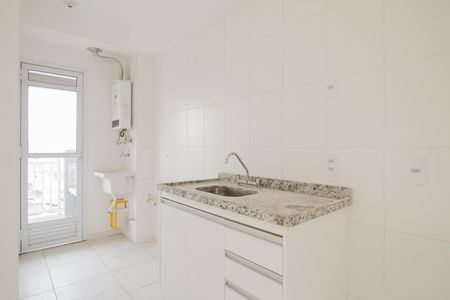 Cozinha de apartamento para alugar com 2 quartos, 49m² em Vila Esperança, São Paulo