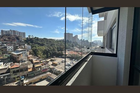 Apartamento para alugar com 38m², 2 quartos e sem vagaVaranda da Sala/cozinha