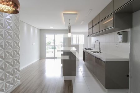 Cozinha de apartamento para alugar com 2 quartos, 50m² em Jardim Pilar, Mauá