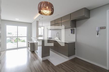 Cozinha de apartamento para alugar com 2 quartos, 50m² em Jardim Pilar, Mauá
