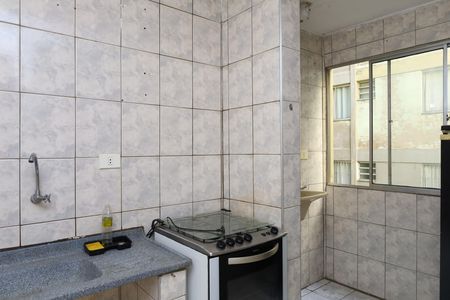 Cozinha de apartamento à venda com 2 quartos, 52m² em Jardim Marilu, São Paulo