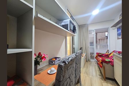 sala. de apartamento para alugar com 1 quarto, 30m² em Amaralina, Salvador