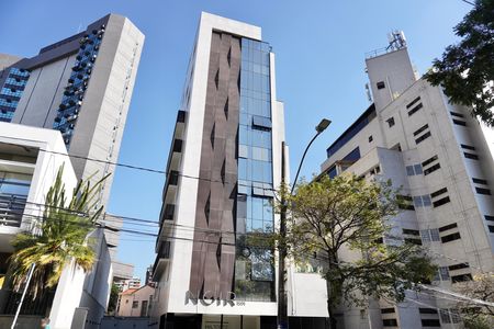 Fachada do Prédio de apartamento à venda com 2 quartos, 58m² em Lourdes, Belo Horizonte