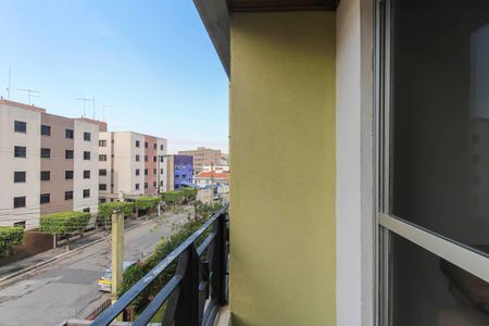 Varanda da Sala de apartamento para alugar com 2 quartos, 50m² em Jardim Imperador (zona Leste), São Paulo