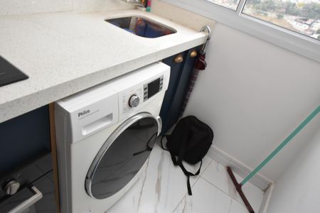 Área de Serviço de apartamento para alugar com 2 quartos, 49m² em Vila Nambi, Jundiaí
