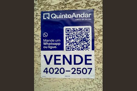 Placa Quinto Andar de apartamento à venda com 2 quartos, 90m² em Sacomã, São Paulo