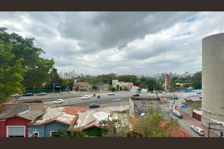 Vista da varanda da sala de apartamento à venda com 3 quartos, 140m² em Pinheiros, São Paulo
