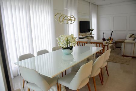 Sala de jantar de casa de condomínio para alugar com 2 quartos, 235m² em Distrito Industrial, Cachoeirinha