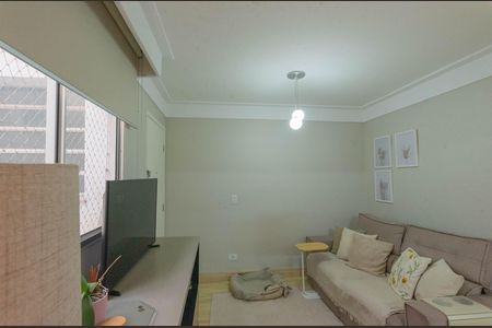 Sala de apartamento à venda com 2 quartos, 50m² em Vila Satúrnia, Campinas