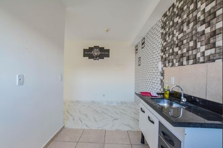 Cozinha e Área de Serviço de apartamento para alugar com 2 quartos, 38m² em Vila João Ramalho, Santo André