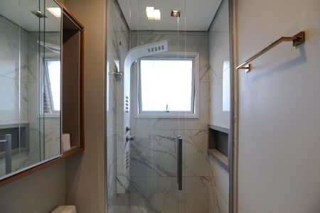 Banheiro - Quarto 3 - Suíte de apartamento para alugar com 3 quartos, 241m² em Socorro, Mogi das Cruzes