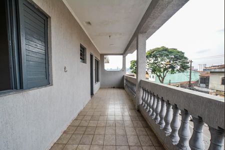 Varanda da Sala de casa à venda com 2 quartos, 510m² em Parque Novo Oratório, Santo André
