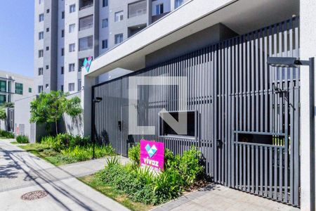 Apartamento para alugar com 36m², 2 quartos e sem vagaFachada e portaria