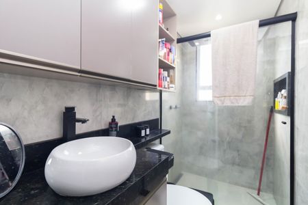 Banheiro de apartamento para alugar com 2 quartos, 46m² em Colônia (zona Leste), São Paulo