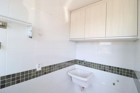 Cozinha e Área de Serviço de apartamento para alugar com 2 quartos, 55m² em Pampulha, Uberlândia