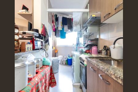 Cozinha de apartamento à venda com 2 quartos, 45m² em Vila Bela Vista (Zona Norte), São Paulo